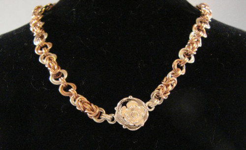 Graduated-Byz-Necklace--RoseGold-and-Sterling--Clasp.jpeg