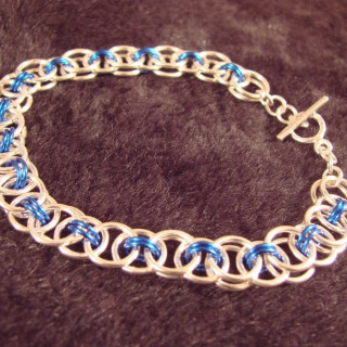 Blue-and-Silver-Helmschain-Bracelet