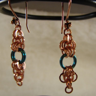 Butterfly-Earrings--Copper-and-Niobium-2