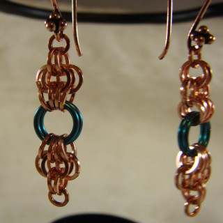 Butterfly-Earrings--Copper-and-Niobium