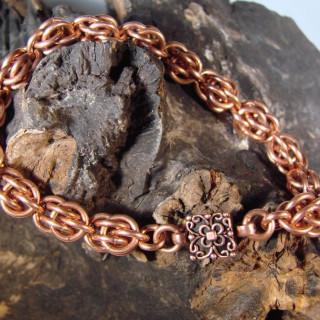 Copper-Sweetpea-Bracelet